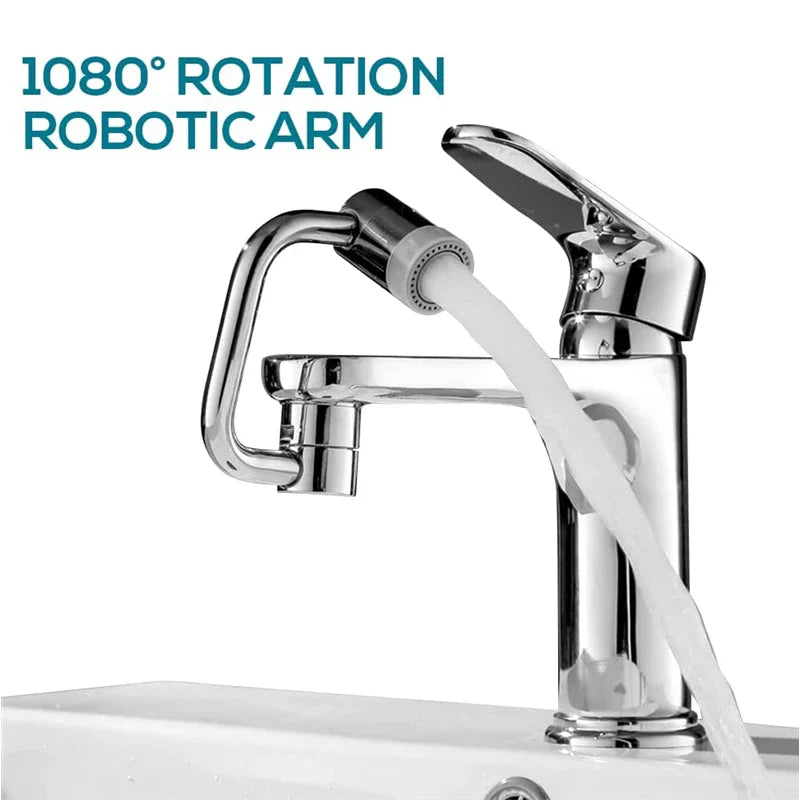 1080 Degree Rotating Faucet Extender - Dual Mode - Wholesalus