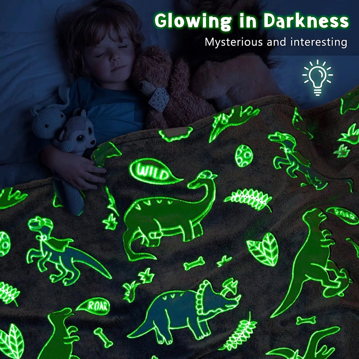 Luminous Plush Blanket - Wholesalus