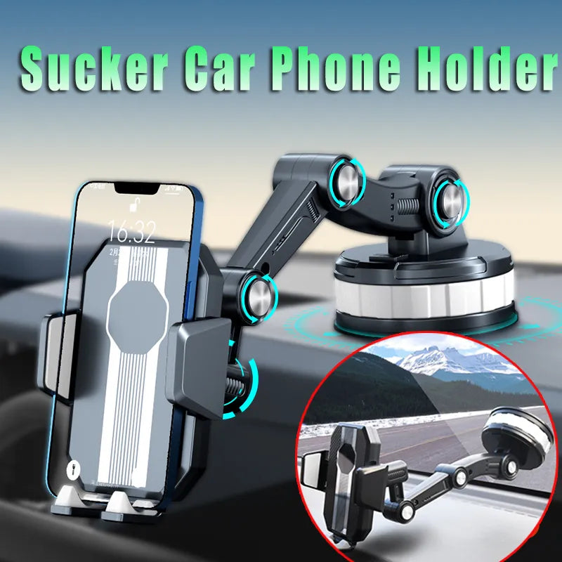 Car Suction Cup Adjustable Mobile Holder - Wholesalus