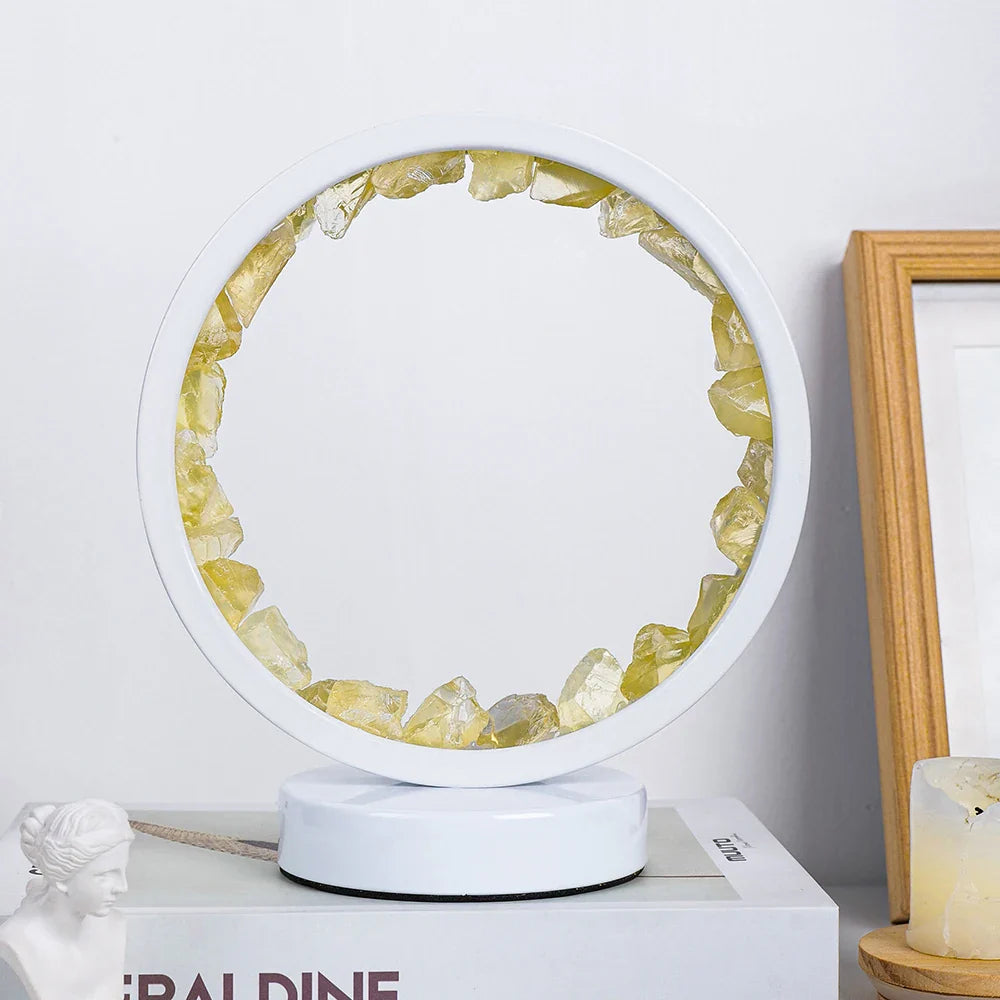 Natural Gemstone Crystal Lamp - Wholesalus