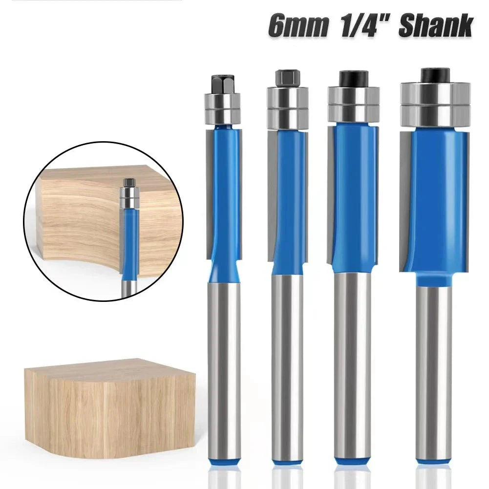 Shank Flush Trim Bit Set - Wholesalus