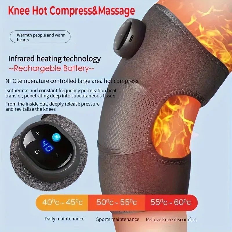 Smart Multi Gear Knee Massage Pad 1 Piece - Wholesalus