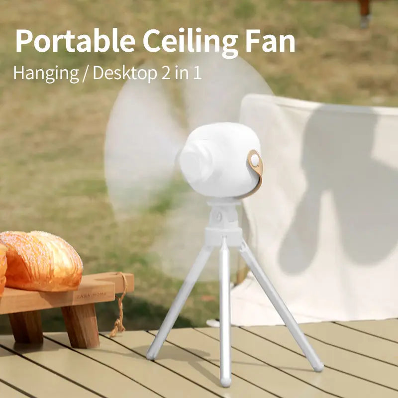 USB Rechargeable Wireless Mini Hanging Fan - Wholesalus