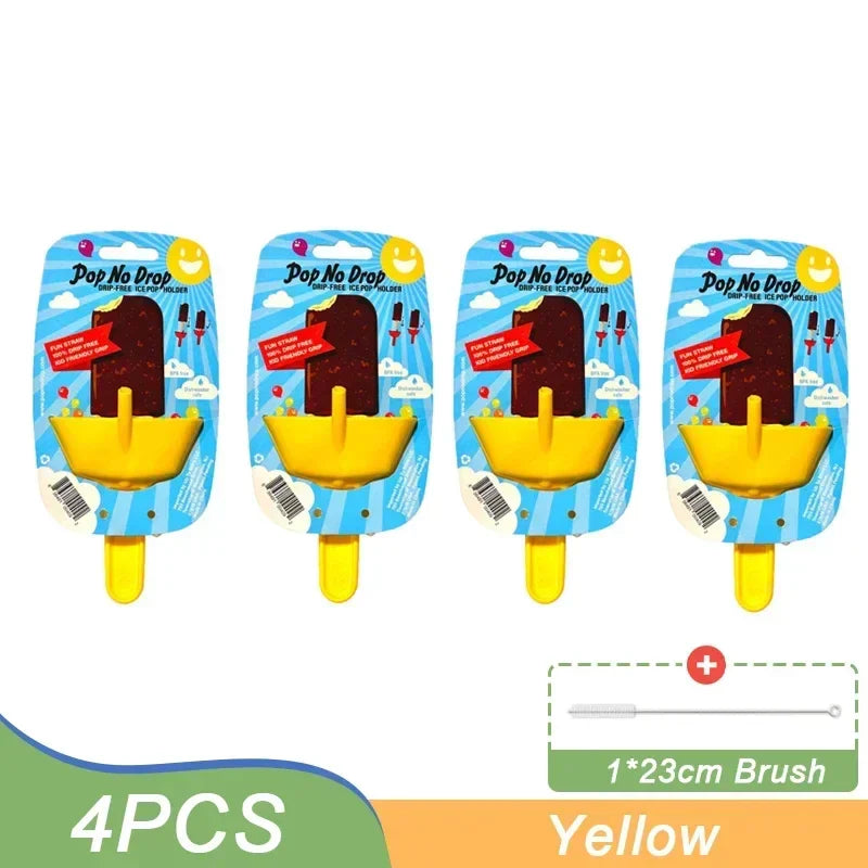 Popsicle Holder with Straw - Wholesalus