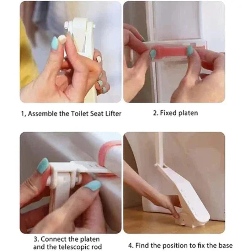 Foot Pedal Toilet Seat Lid Lifter - Wholesalus