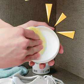 Shoe Whitening Cream With Wipe Sponge - Wholesalus