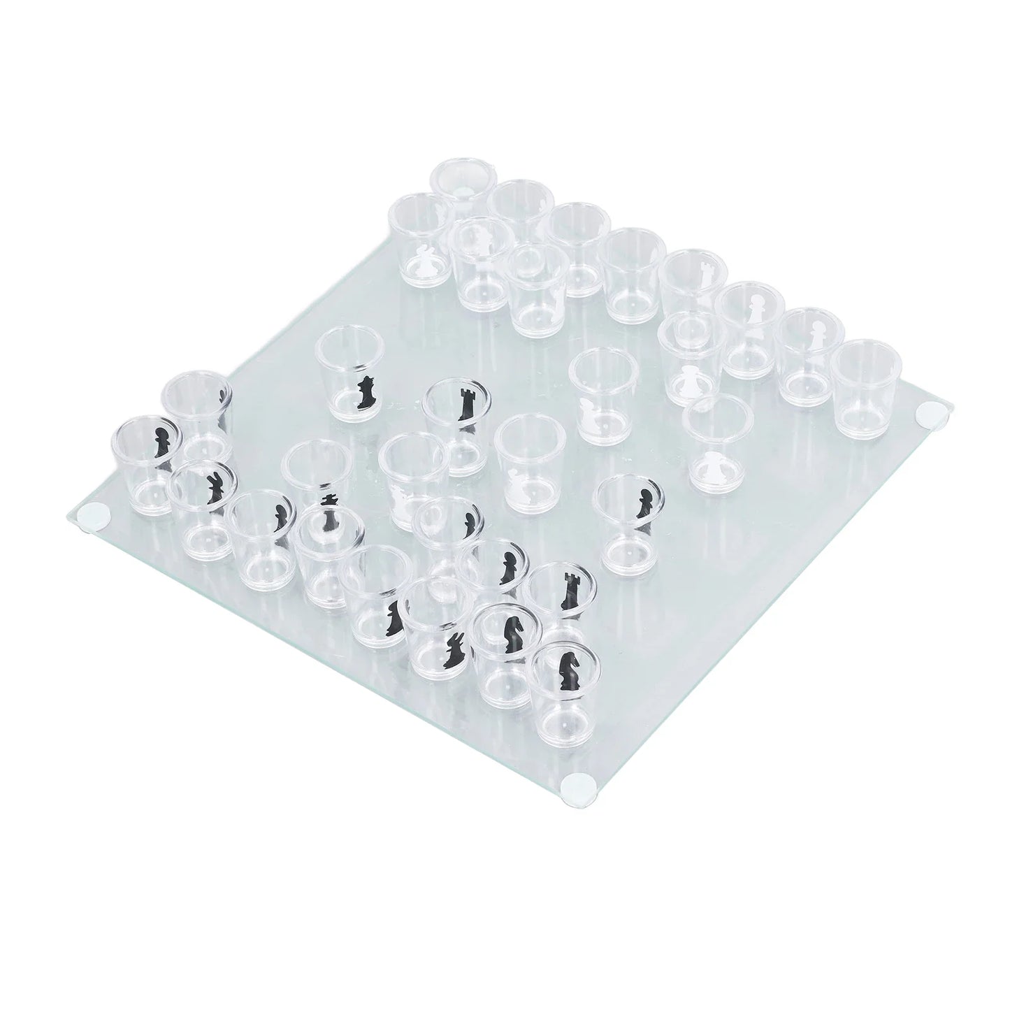 Shot Glass Chess Set - Wholesalus