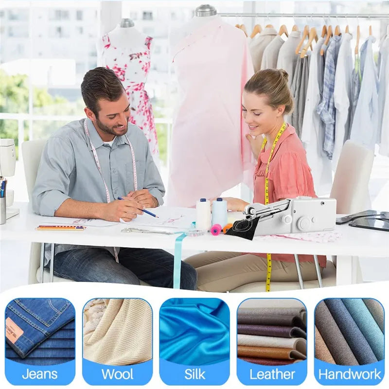 Hand-Held Portable Sewing Machine - Wholesalus