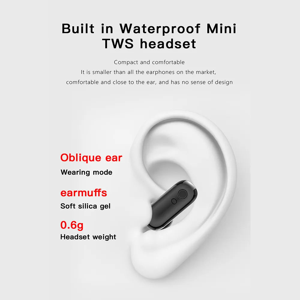 Two In One Smart Watch With Bluetooth Earbuds - Wholesalus