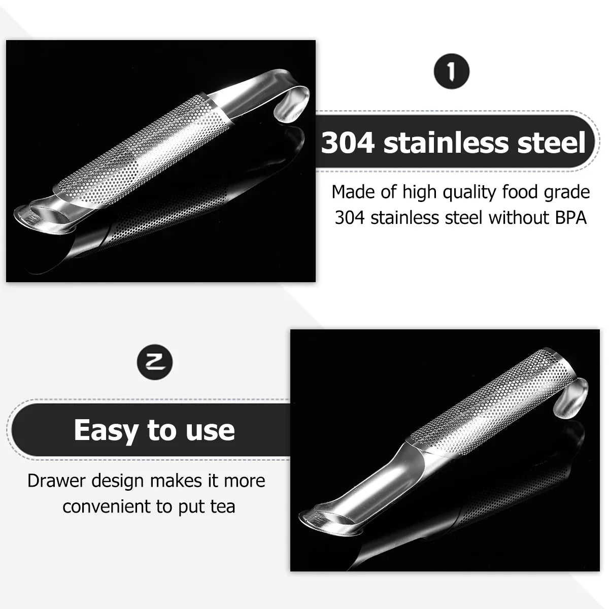 Stainless Steel Tea Strainer - Wholesalus