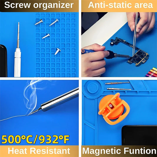 Silicone Flexible Magnetic Heat-Resistant Pad - Wholesalus