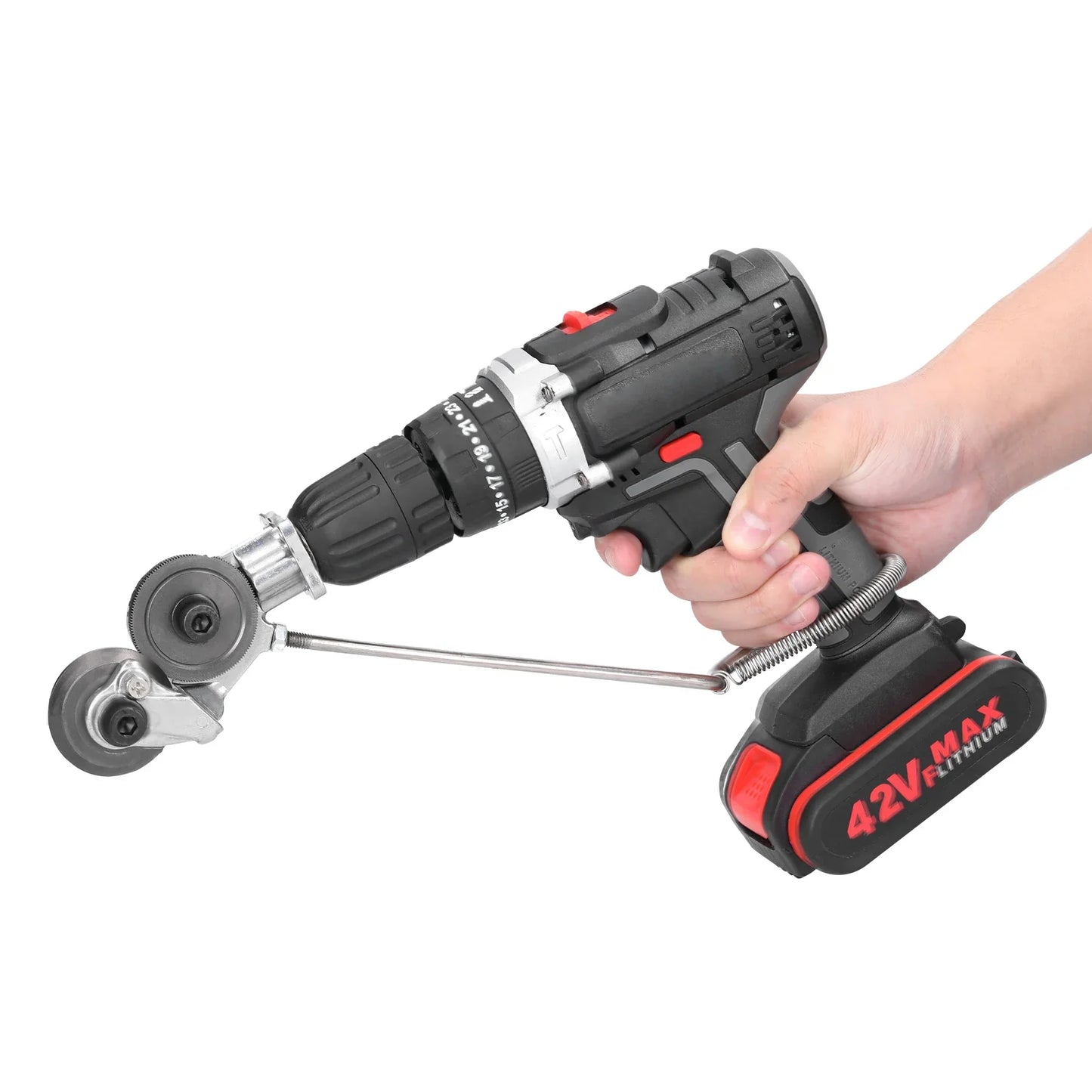 Double Headed Electric Drill Plate Cutter - Wholesalus