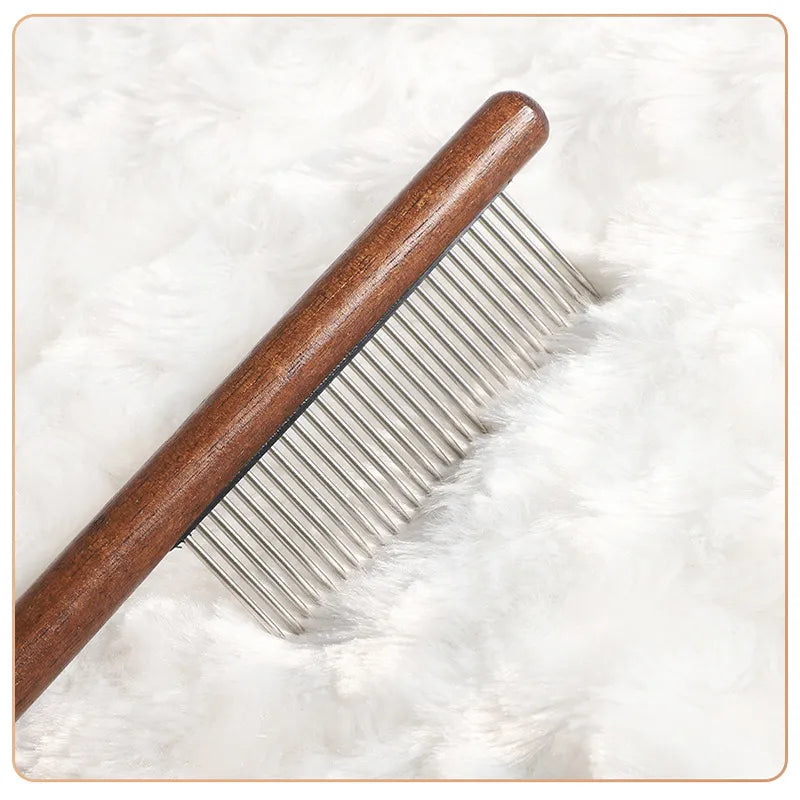 Stainless Steel Pet Grooming Brush - Wholesalus
