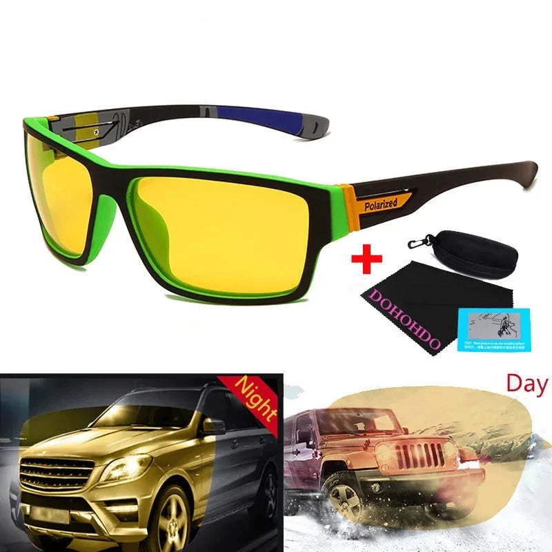 Night Vision Polarized Driving Sunglasses - Wholesalus