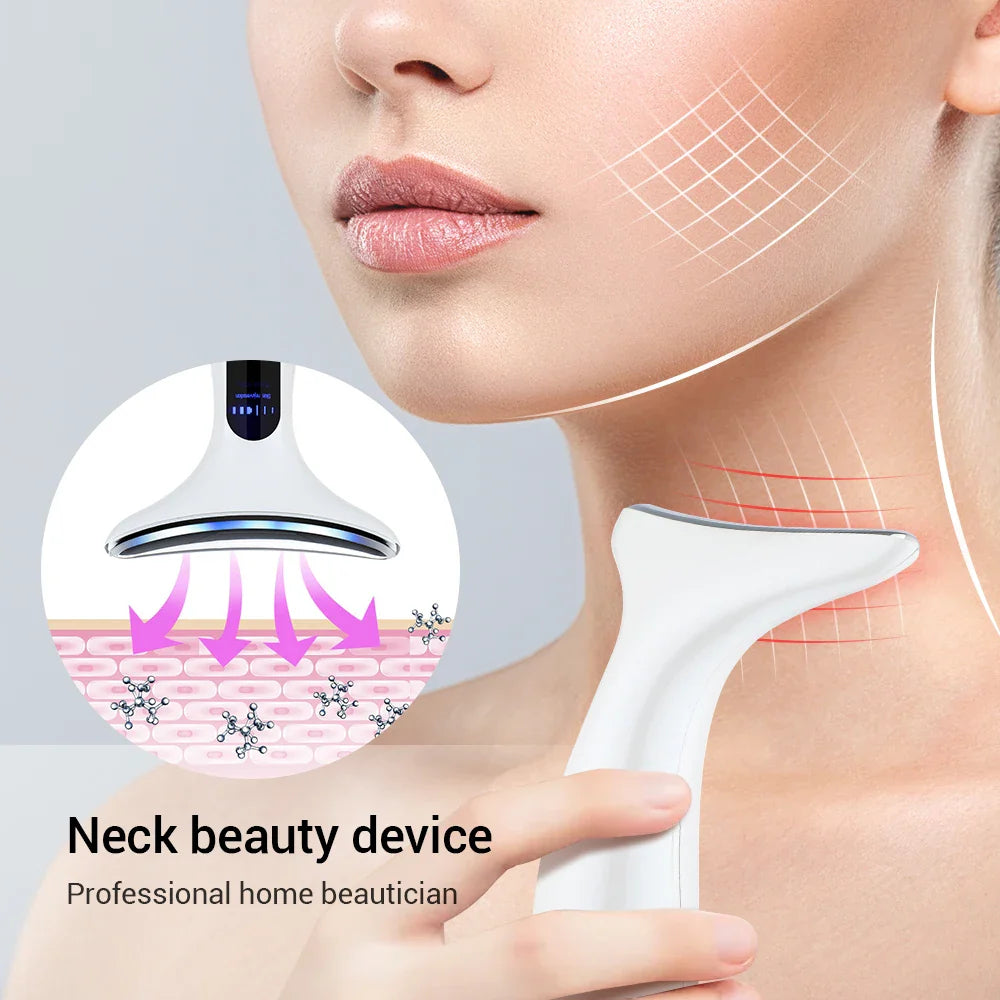 EMS Anti-Wrinkle Face and Neck Massager - Wholesalus