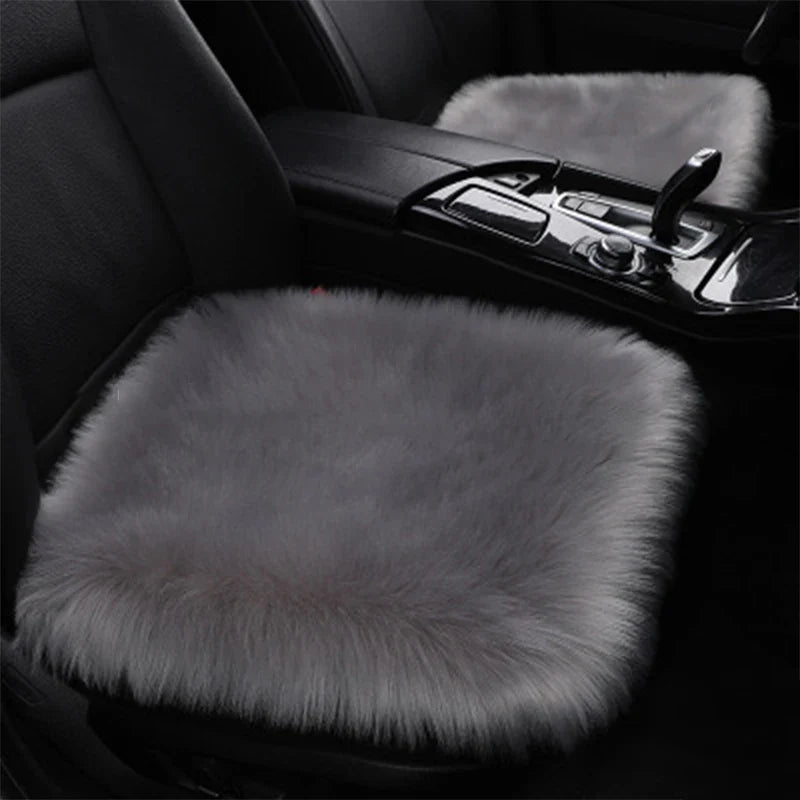 Soft Plush Car Seat Cushion Cover - Wholesalus