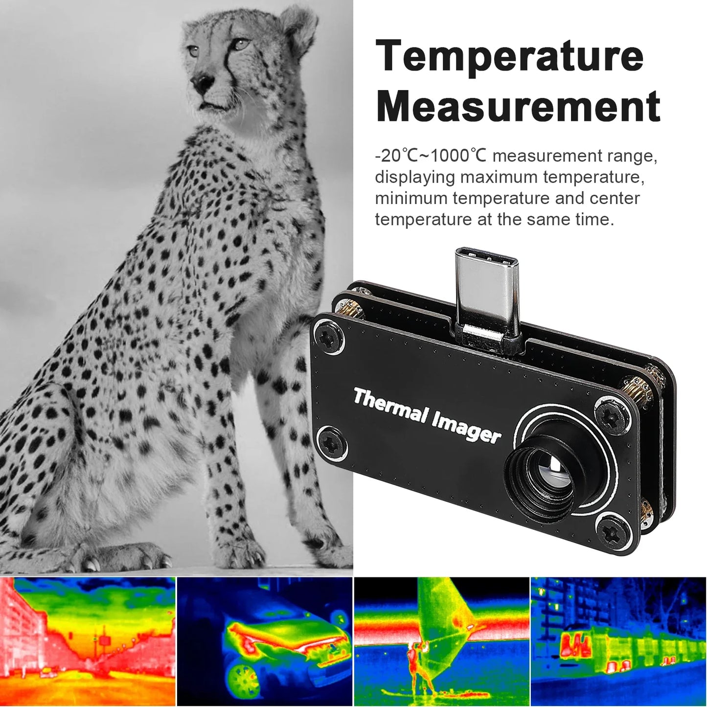 Type-C Multifunction Temperature Measurement Meter - Wholesalus