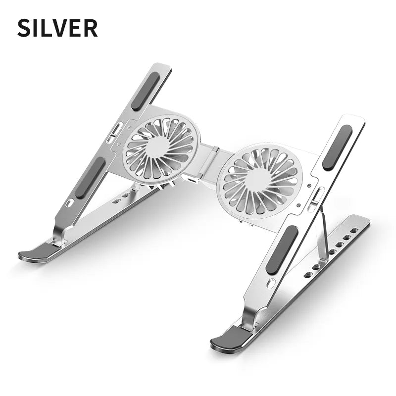 Foldable Aluminum Laptop Cooling Stand - Wholesalus