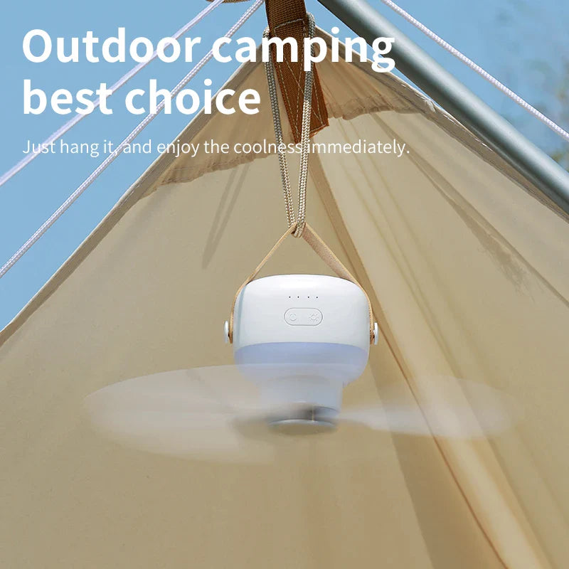 USB Rechargeable Wireless Mini Hanging Fan - Wholesalus