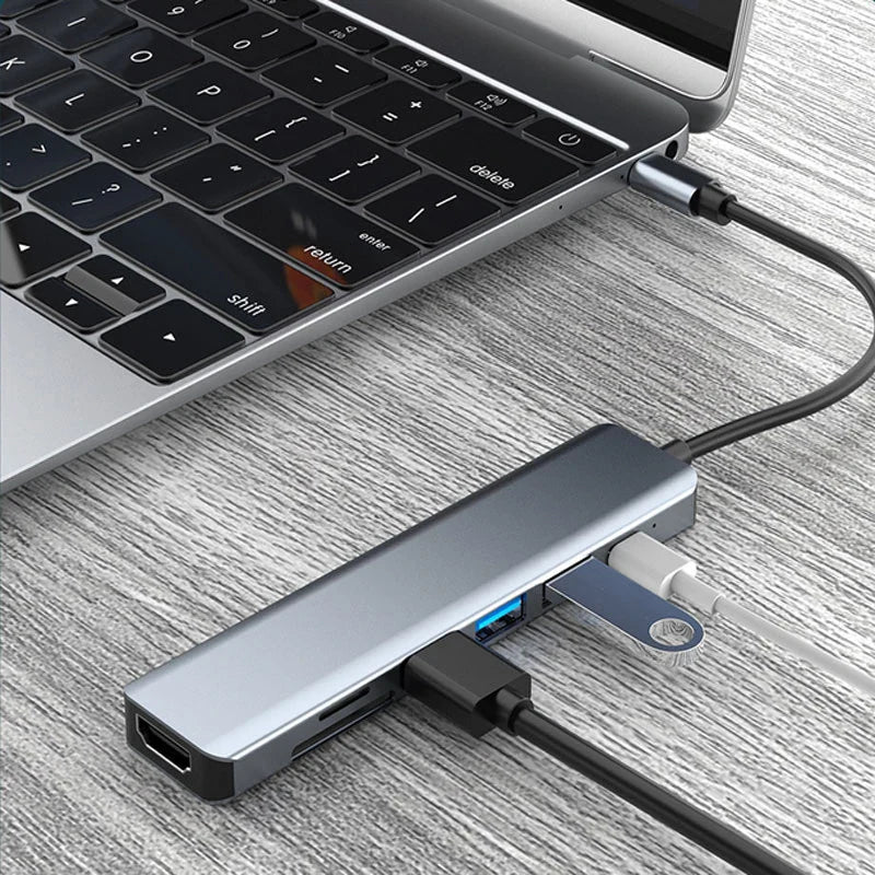 Type-C Docking Station USB Adapter - Wholesalus