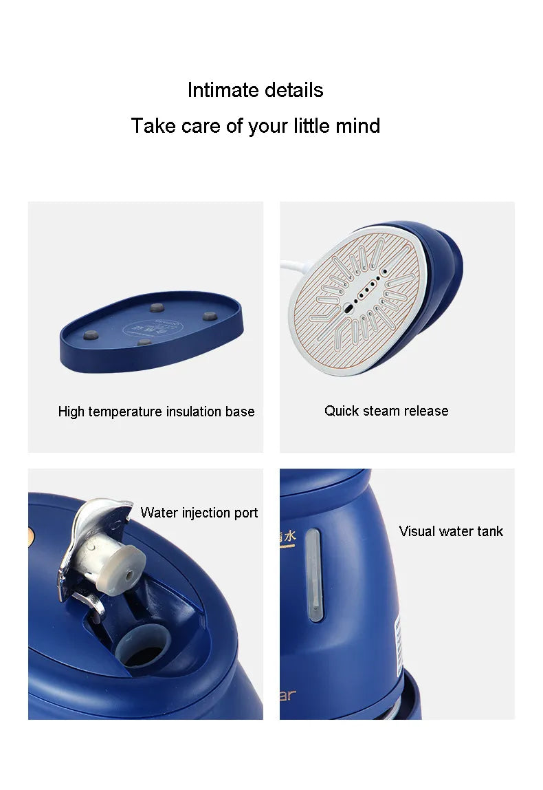 Portable Travelling Steamer Iron - Wholesalus