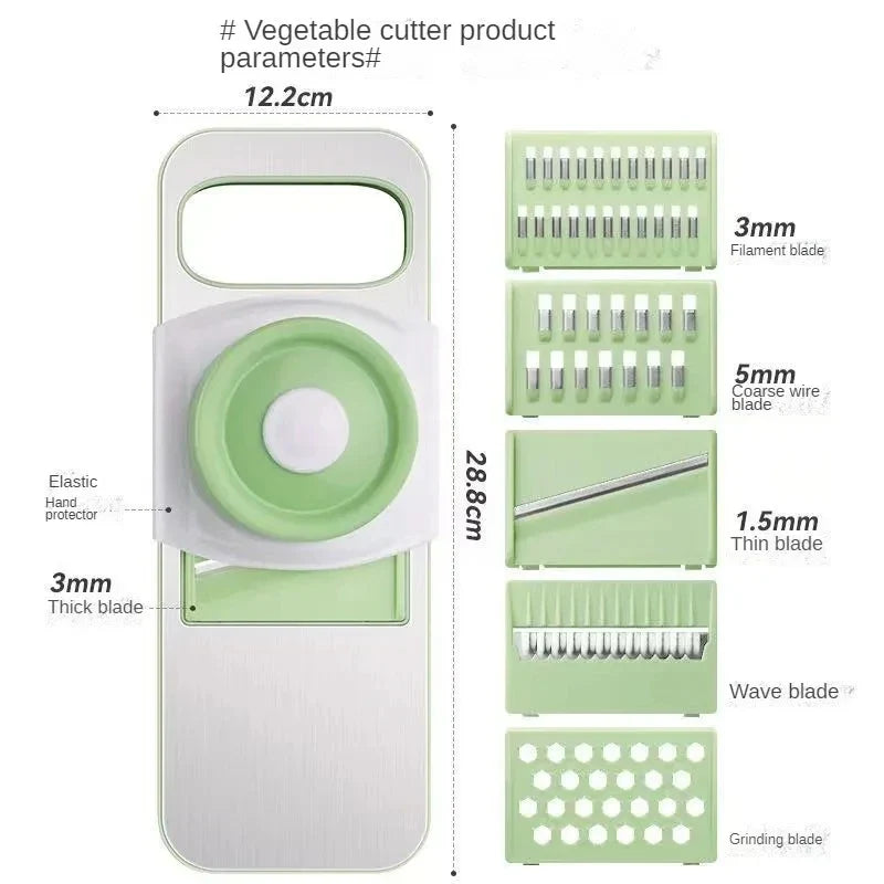 Multifunctional Stainless Steel Vegetable Cutter - Wholesalus
