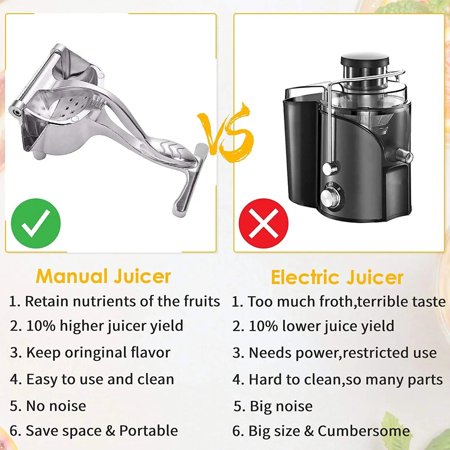 Fruit Juice Squeezer - Wholesalus