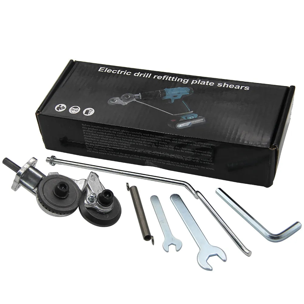 Double Headed Electric Drill Plate Cutter - Wholesalus