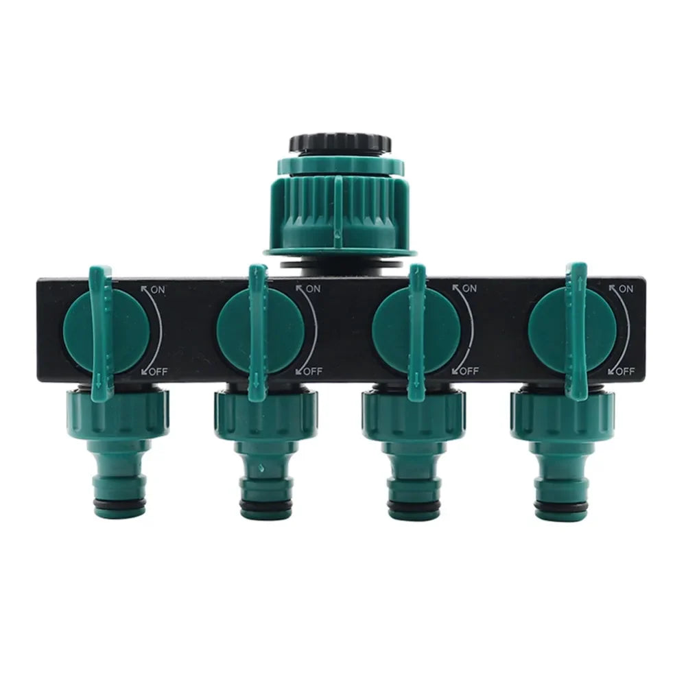 4 Way Water Splitters Valve - Wholesalus
