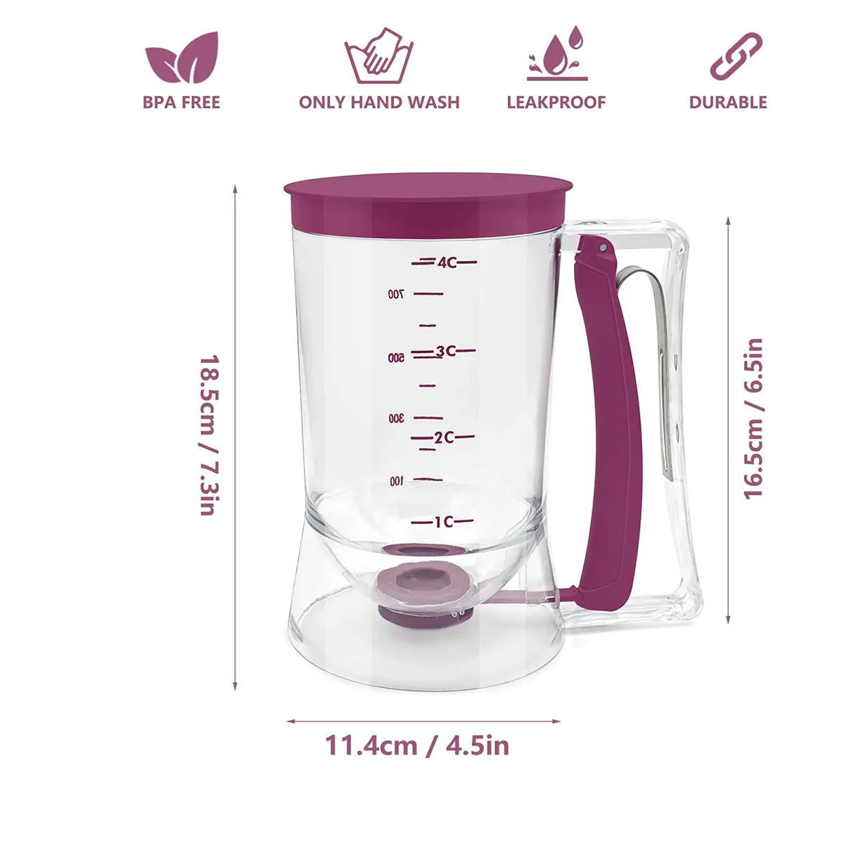Pancake Batter Dispenser - Wholesalus