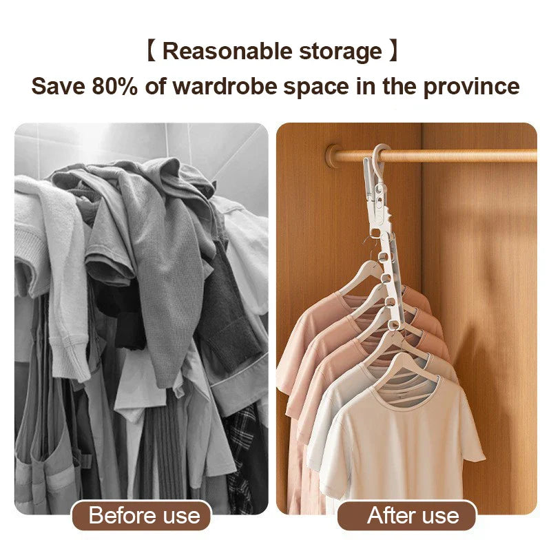 Foldable Travel Space Save Hanger - Wholesalus