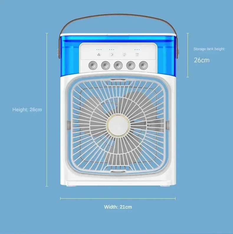 AirMist Pro Desktop Humidifier Fan - Wholesalus