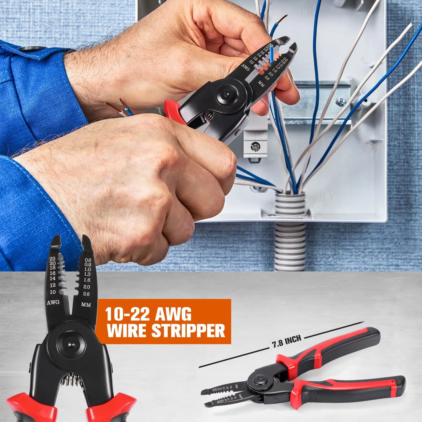 5 IN1 Multifunctional Replaceable Wire Stripper - Wholesalus