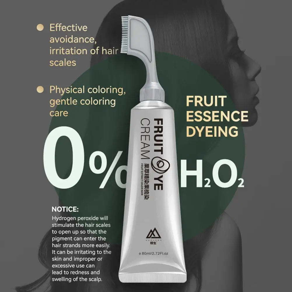 Hair Dye Cream With Comb - Wholesalus