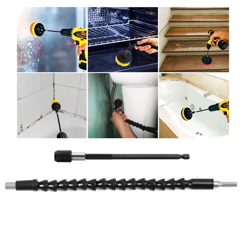 Drill Attachment Scrub Brush Kit - Wholesalus