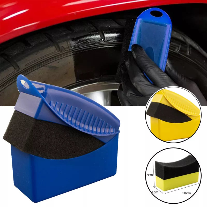 Waxed And Oiled Sponge Brush - Wholesalus