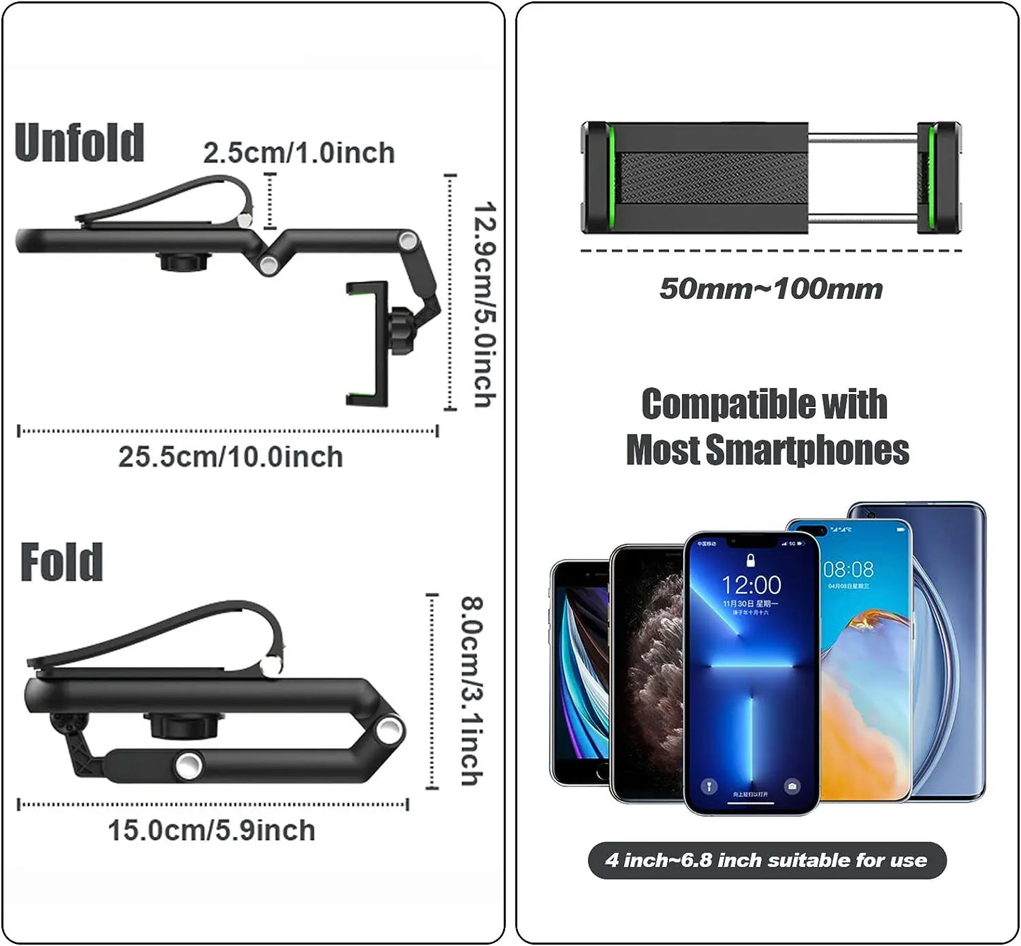 Universal Sun Visor Adjustable Car Phone Holder - Wholesalus