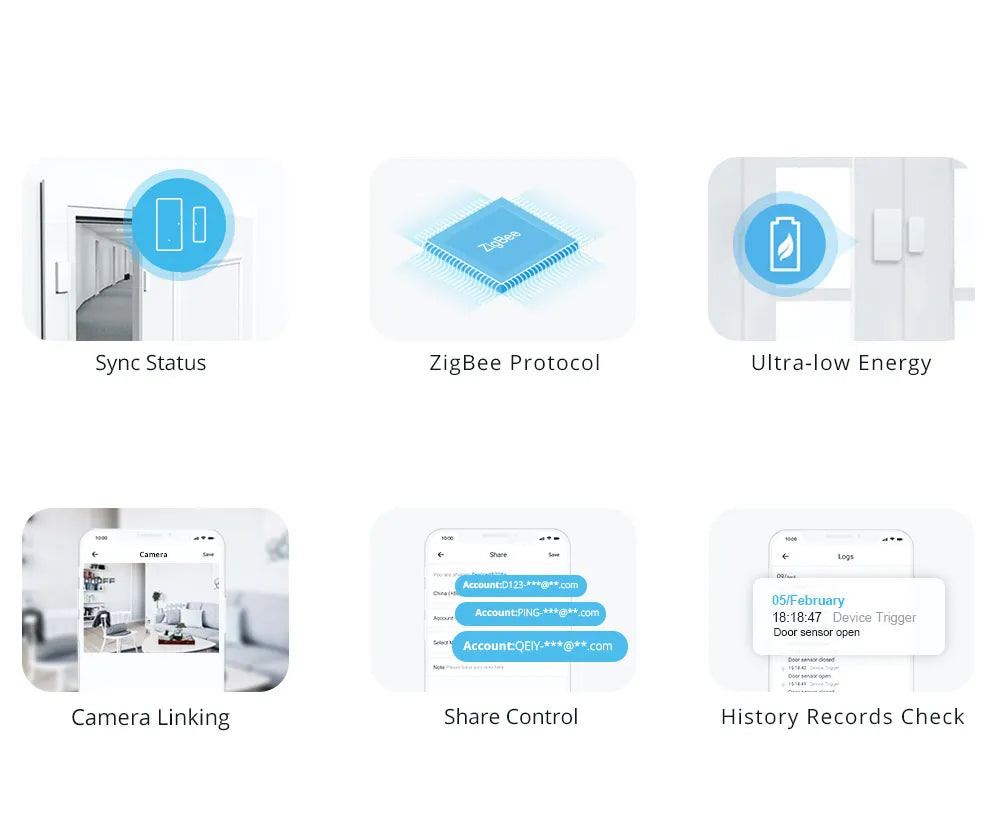 Smart Sensor Door Window Security Alarm - Wholesalus