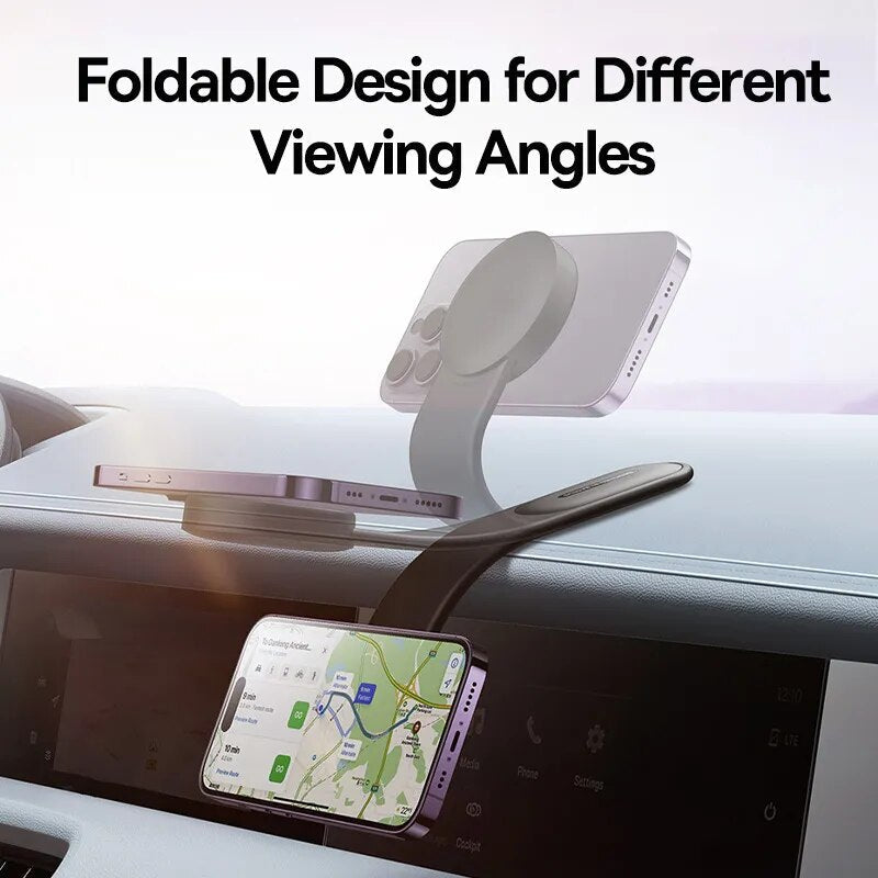 Magnetic Bendable Phone Holder with Wireless Charging - Wholesalus