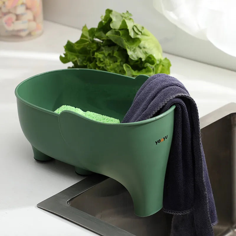 Decorative Elephant Drain Basket - Wholesalus
