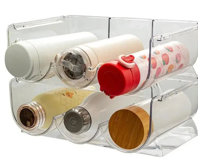 Acrylic Bottle Organizer Rack - Wholesalus