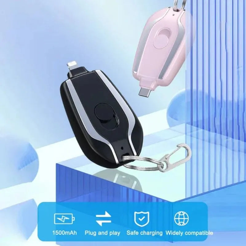Mini Emergency Keychain Power Bank - Wholesalus