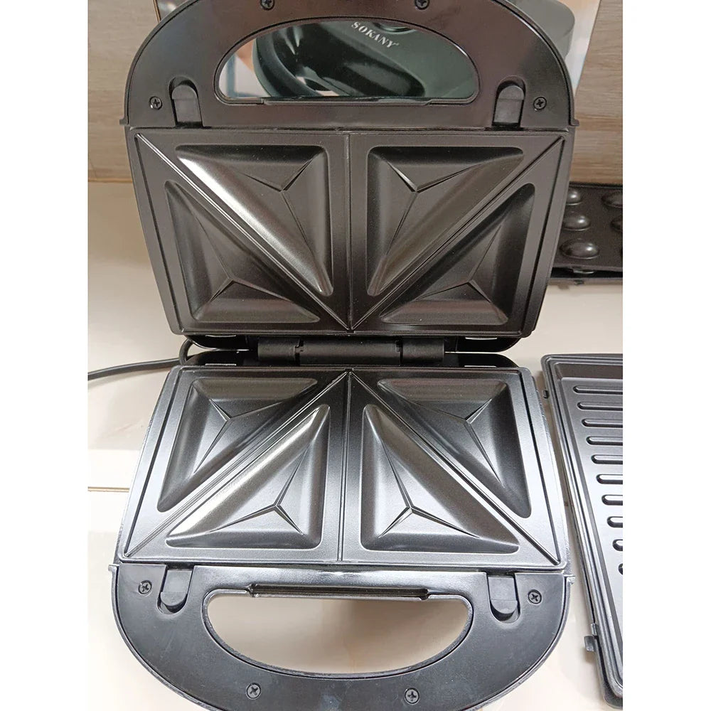 6 in 1 Donut Sandwich and Waffle making machine - Wholesalus