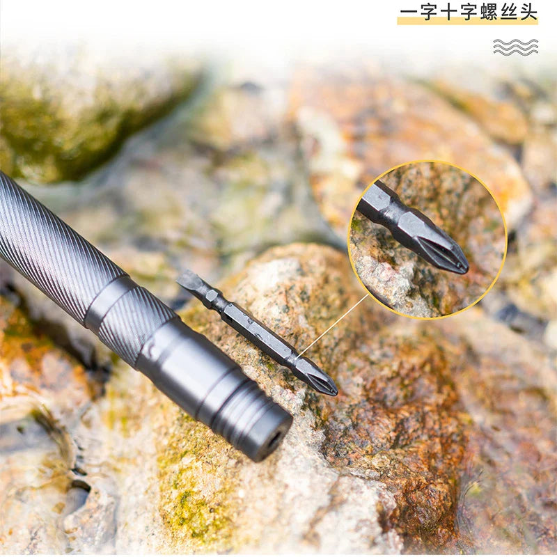 Multifunctional Aluminium Alloy Hiking Stick - Wholesalus