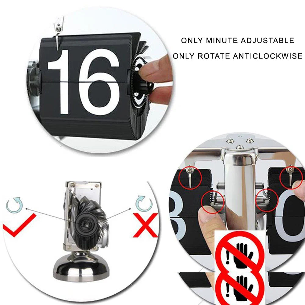Retro Automatic Flip Clock - Wholesalus