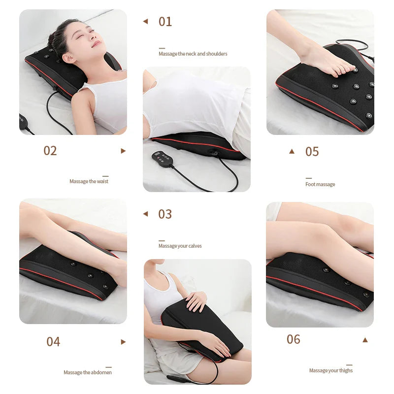 Muscle Relaxation Massage Pillow - Wholesalus