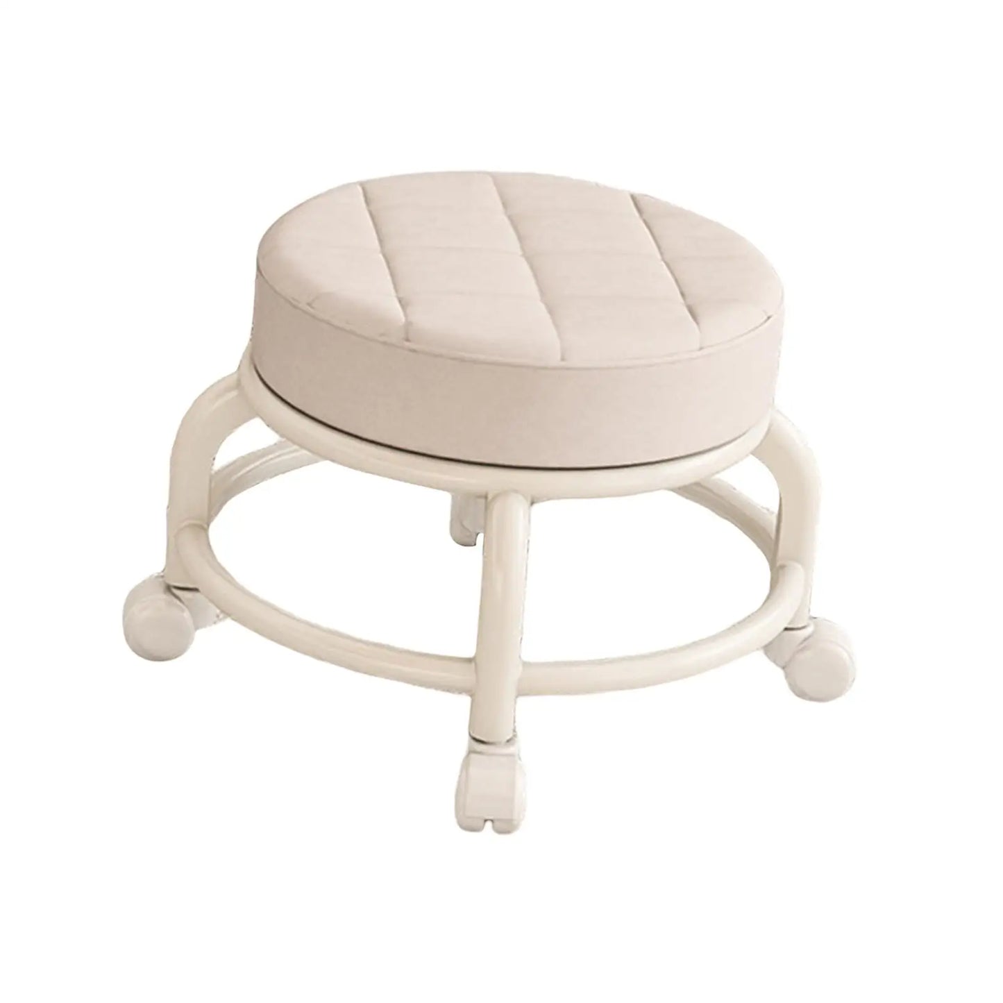 360° Rotating Low Rolling Stool - Wholesalus