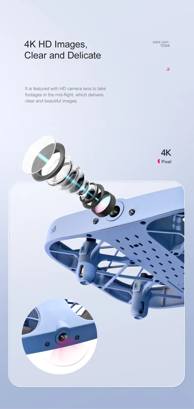 Remote Control Mini Drone - Wholesalus