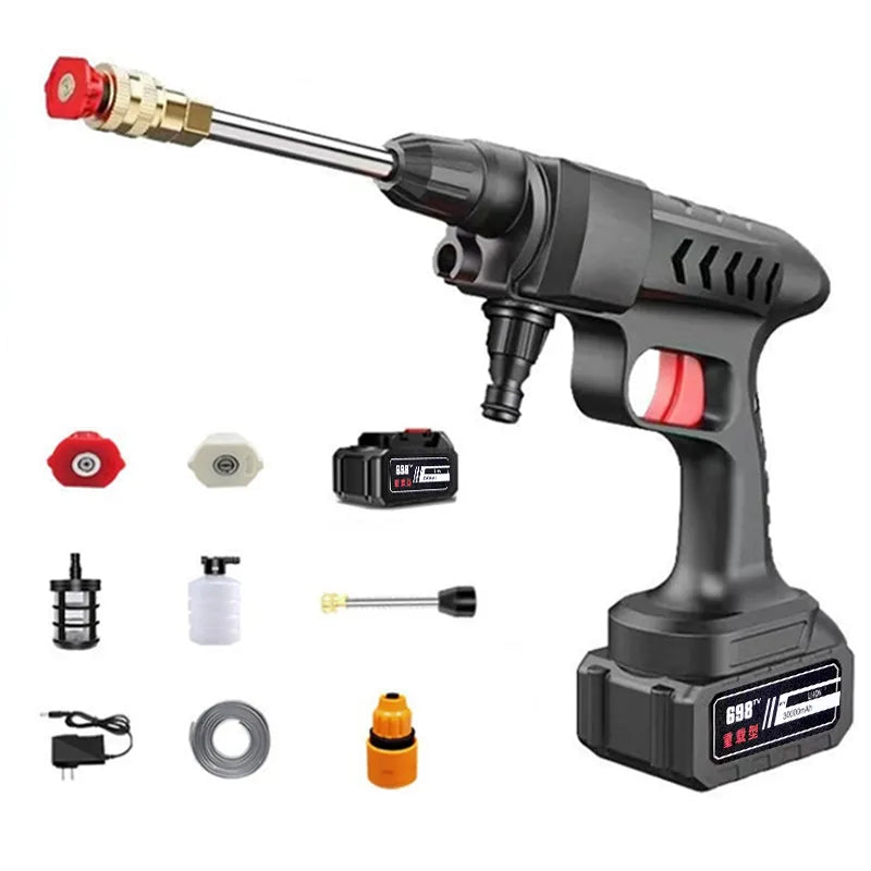 Adjustable High Pressure Car Wash Gun - Wholesalus
