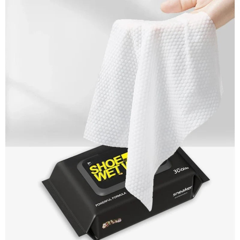 Shoe Polish Disposable Wet Wipes - Wholesalus